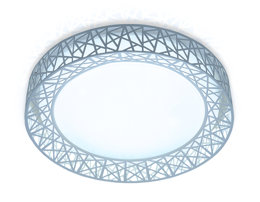 Потолочный управляемый светильник Ambrella Design FF122 WH 72W белый