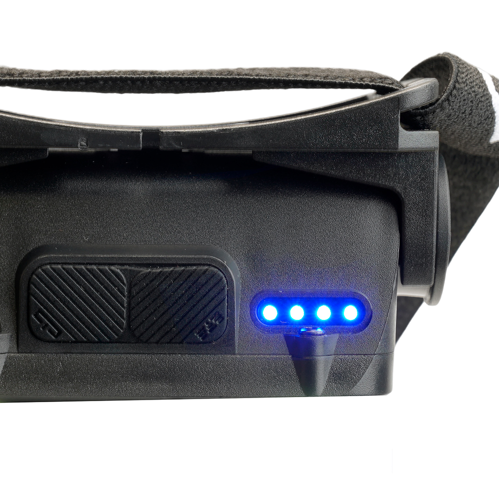 Фонарь налобный FERON TH2315 c аккумулятором 5W, 2000mAh IP44, USB type-C, ABS пластик