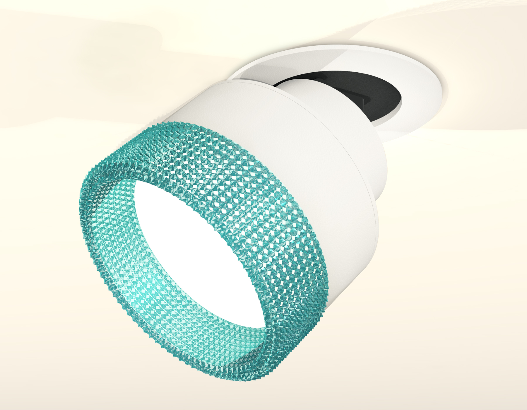Встраиваемый поворотный светильник XM8101543 SWH/BL белый песок/голубой GX53 (A2241, A2105, C8101, N8488)