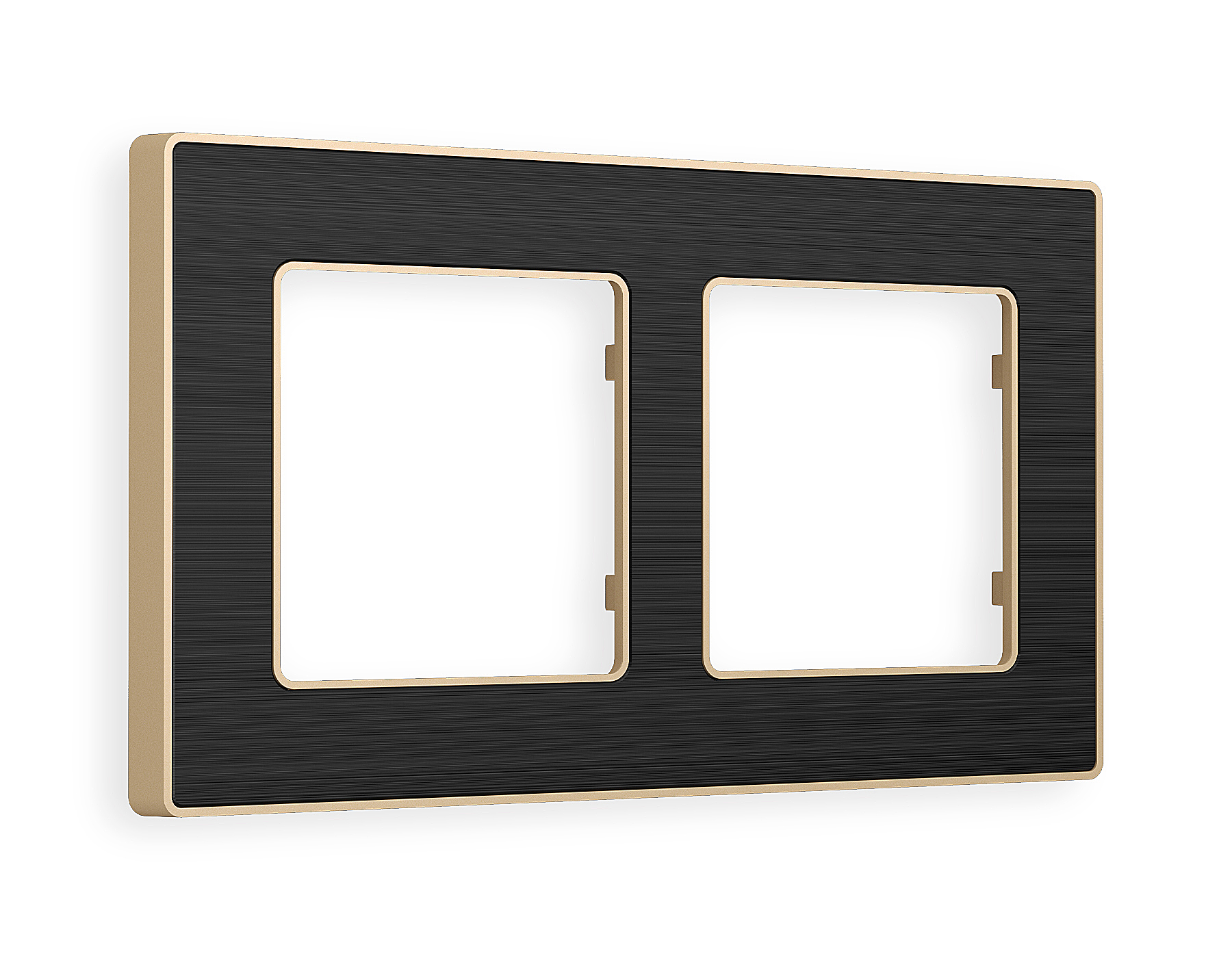 AF580542 Рамка ALFA Arctic (Черный Стекло органическое/Шампань) 2-ая