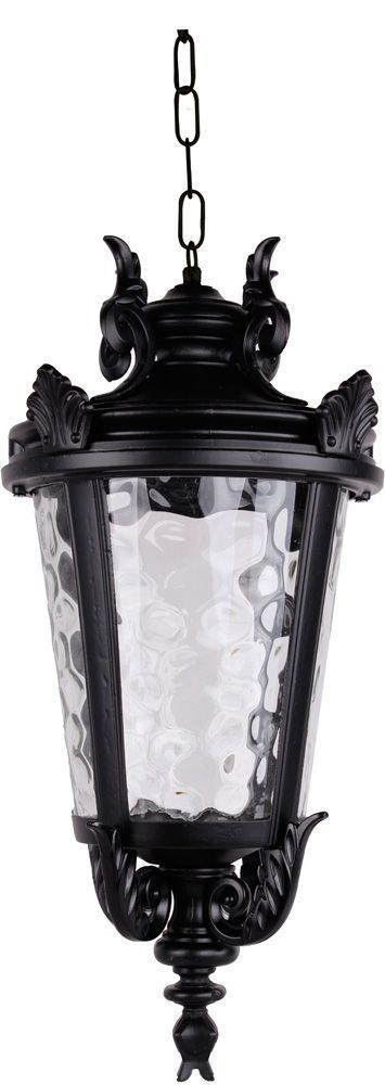 Светильник садово-парковый Feron PL4005 круглый на цепочке 60W 230V E27, черный