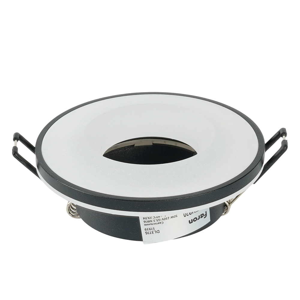 Светильник встраиваемый Feron DL3116 потолочный G5.3 черный