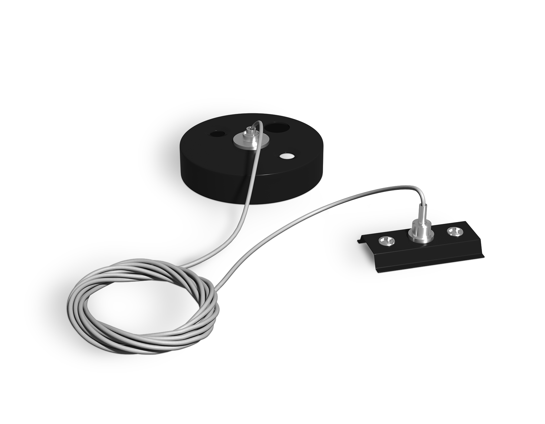 GL7192 BK черный подвес тросовый для однофазного шинопровода Standard 220V 1.5m