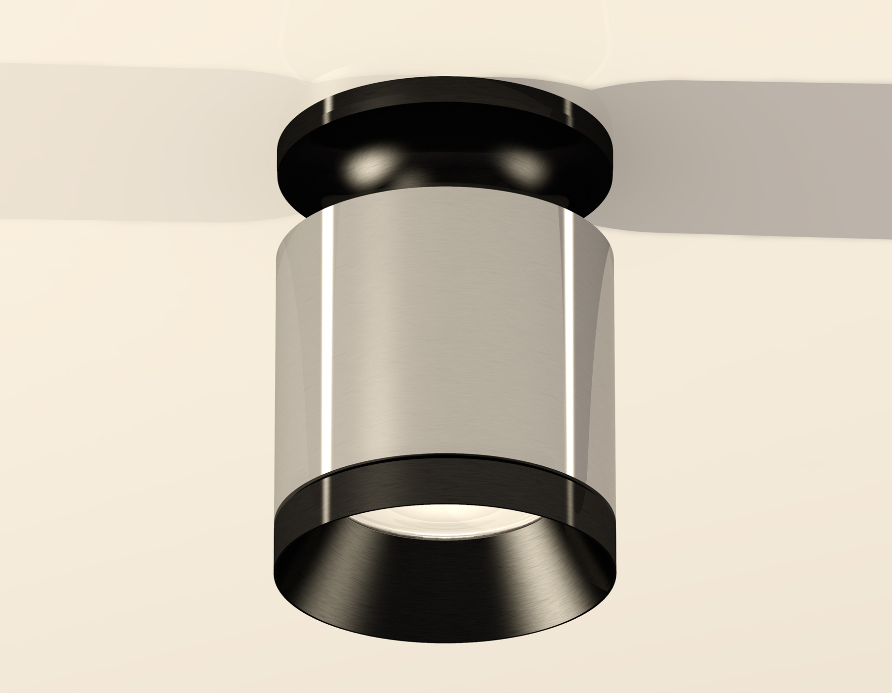 Накладной светильник XS7405022 PSL/PBK серебро полированное/черный полированный MR16 GU5.3 (N7926, C7405, N7031)