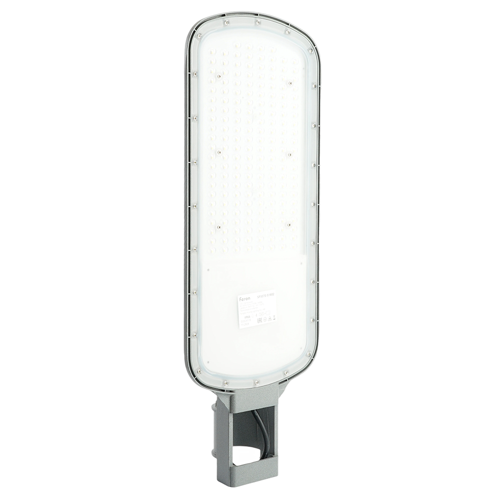Светодиодный уличный консольный светильник Feron SP3070 150W 5000K AC90-300V, серый