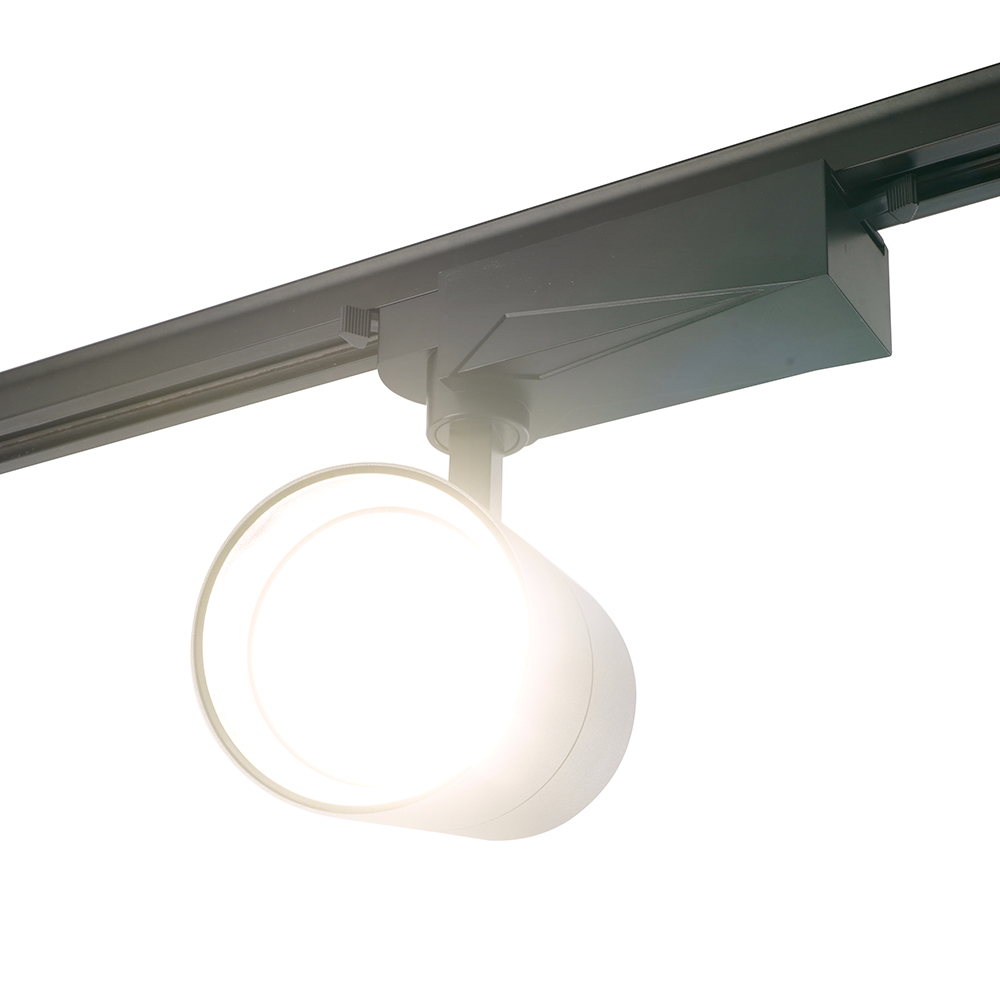 Светодиодный светильник Feron AL103 трековый однофазный на шинопровод 30W 6400K, 35 градусов, серый серия MarketBright