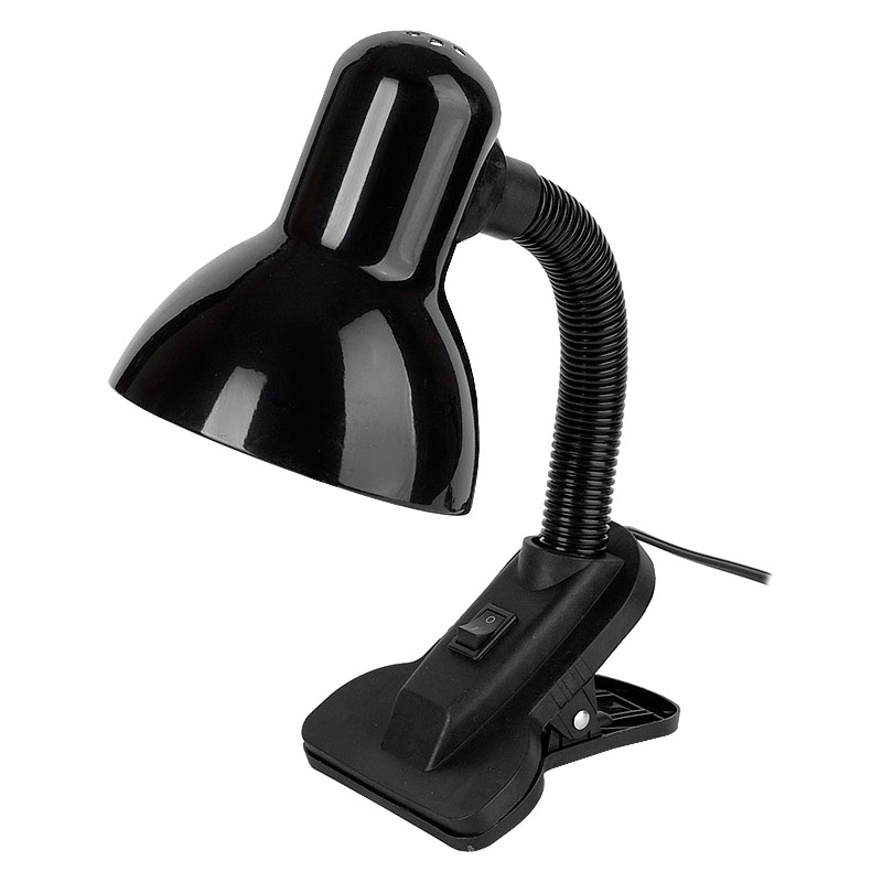 Настольный светильник на прищепке General GTL-022-60-220 черный
