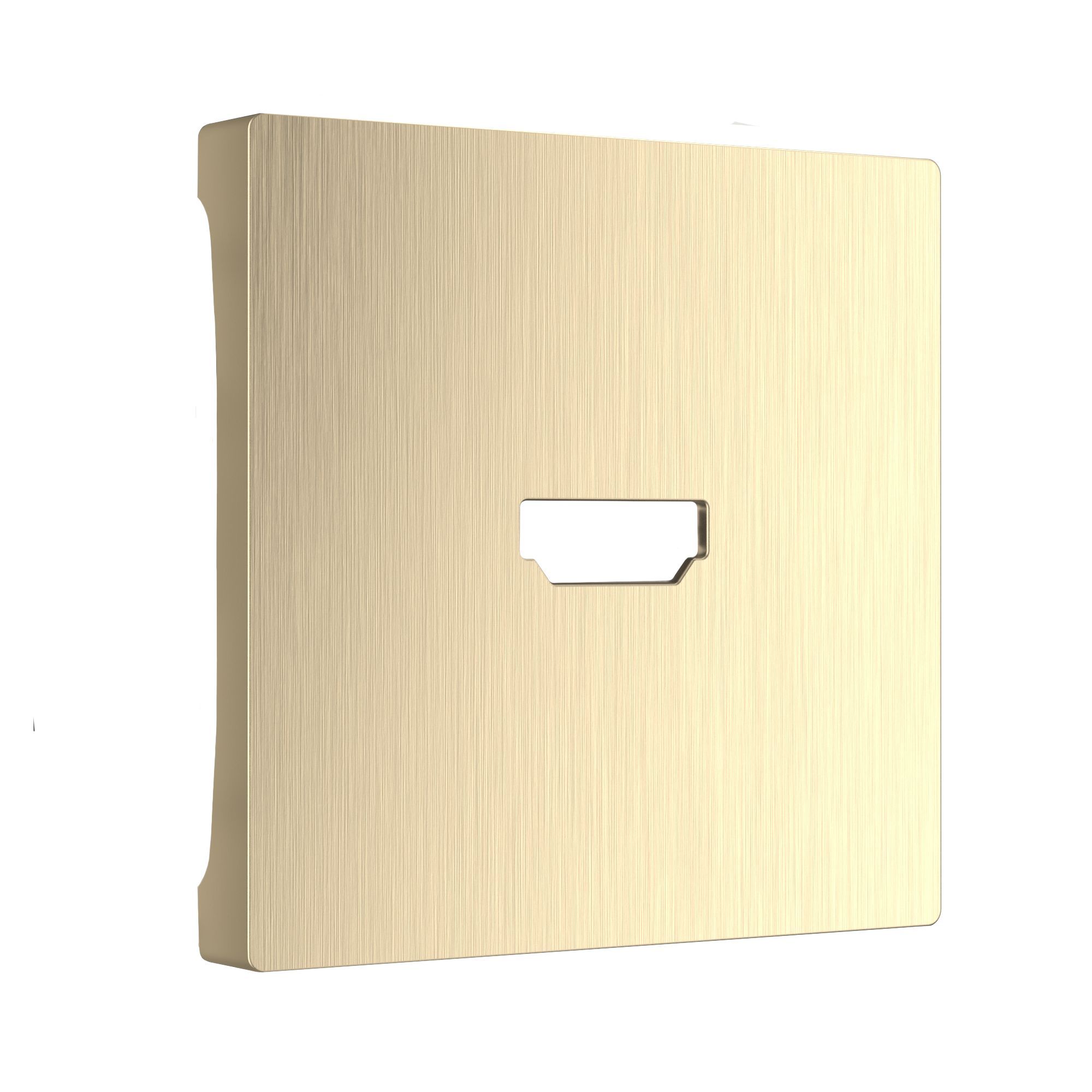 Накладка для розетки HDMI Werkel (шампань рифленый) WL10-HDMI-CP