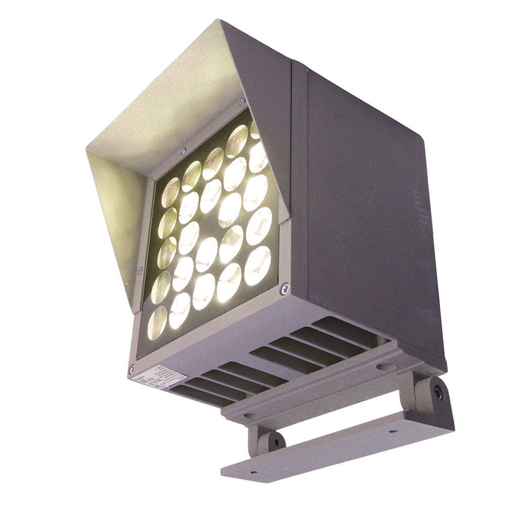 Светодиодный светильник ландшафтно-архитектурный Feron LL-898  AC220-240 49W 2700K IP66 квадрат
