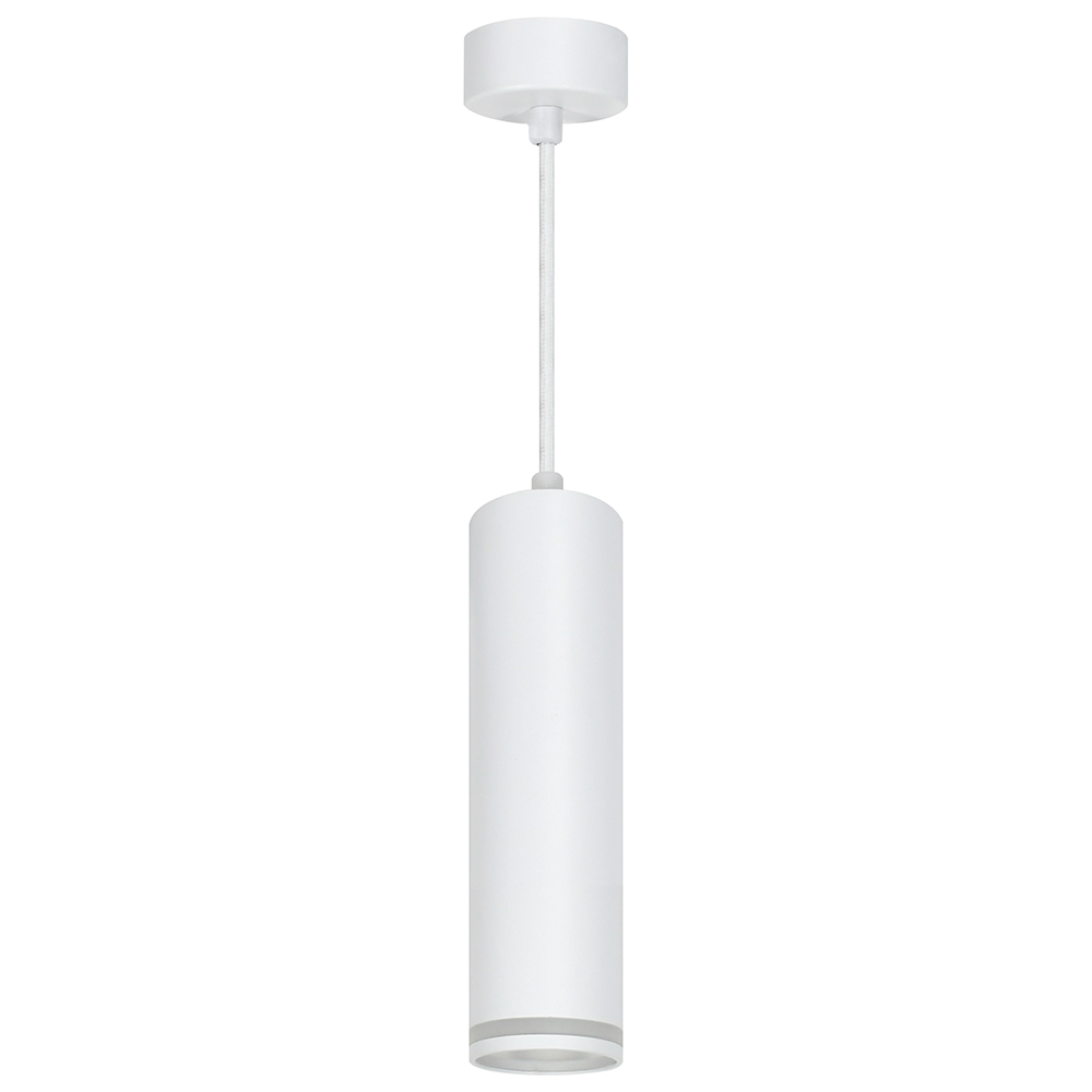 Светильник потолочный Feron ML1708 на подвесе  MR16 35W 230V, белый 55*200