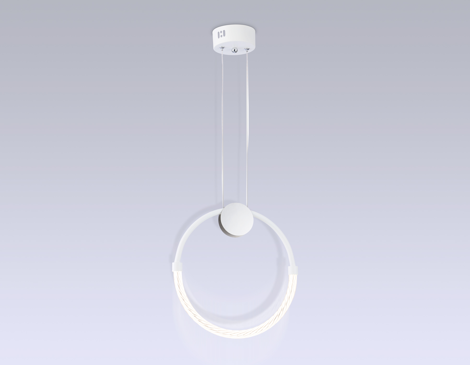 Подвесной светильник Ambrella FL10592 WH/CH белый/хром 4200K 11W 305*20*1000 (Без ПДУ)