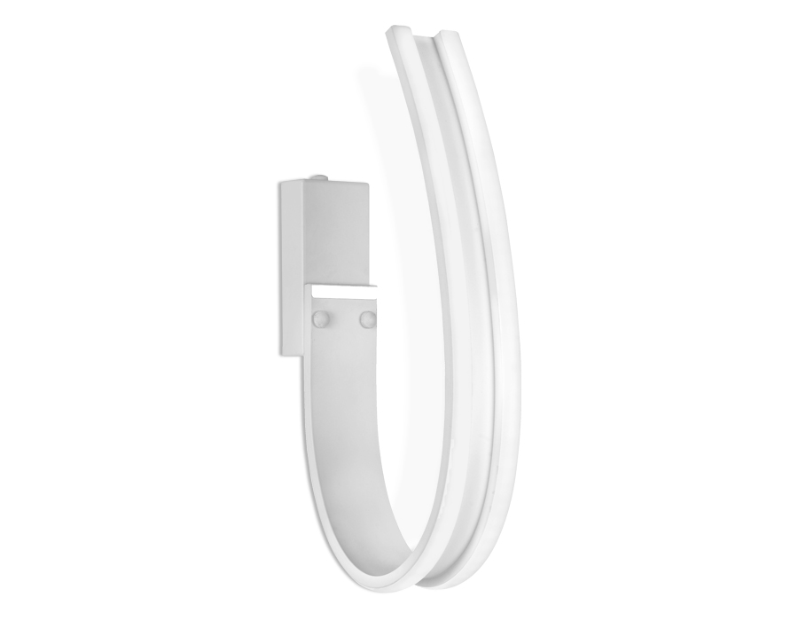 Настенный светодиодный светильник Ambrella FL163 WH белый LED 3000K/6400K 21W 410*60*220