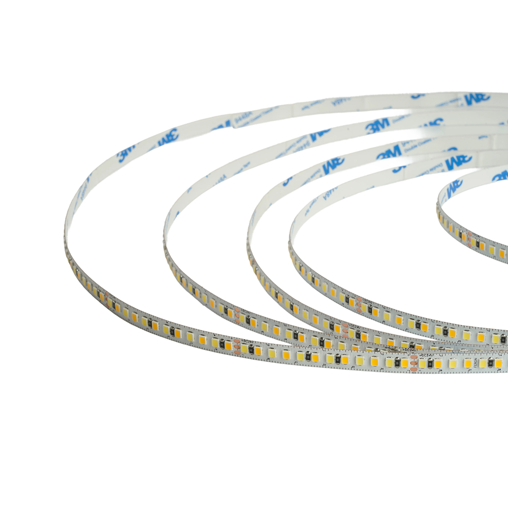 Лента светодиодная 192SMD(2835)/м 16Вт/м 24V 5000*8*1.44мм 3000К+6500K, IP20, LS504