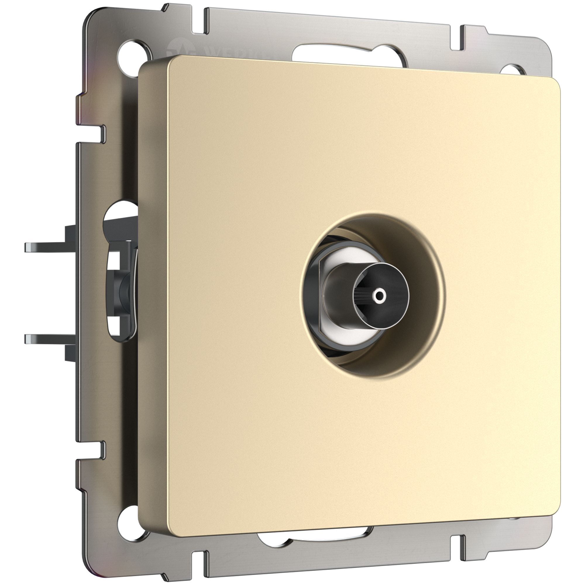 ТВ-розетка оконечная WERKEL (шампань) WL11-TV / W1183011 / a040925