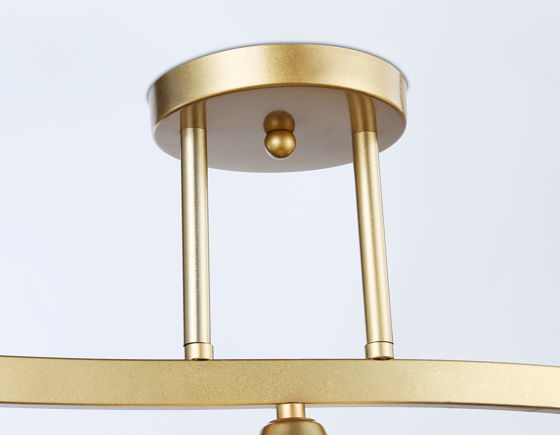 Светильник подвесной Ambrella TR303121/3 CGD/FR золото/белый матовый E27/3 max 40W 720*120*300