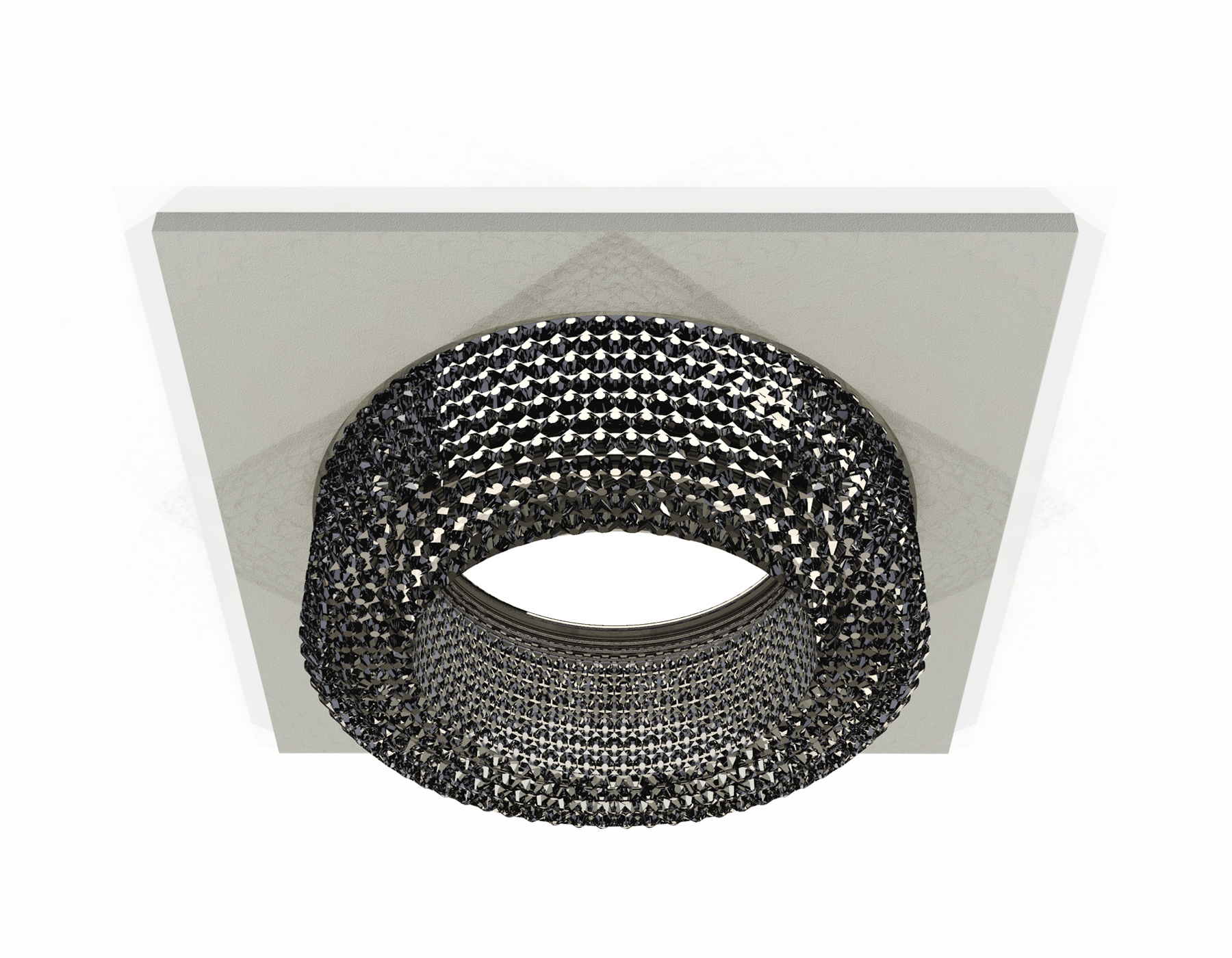 Встраиваемый светильник XC7633021 SGR/BK серый песок/тонированный MR16 GU5.3 (C7633, N7192)