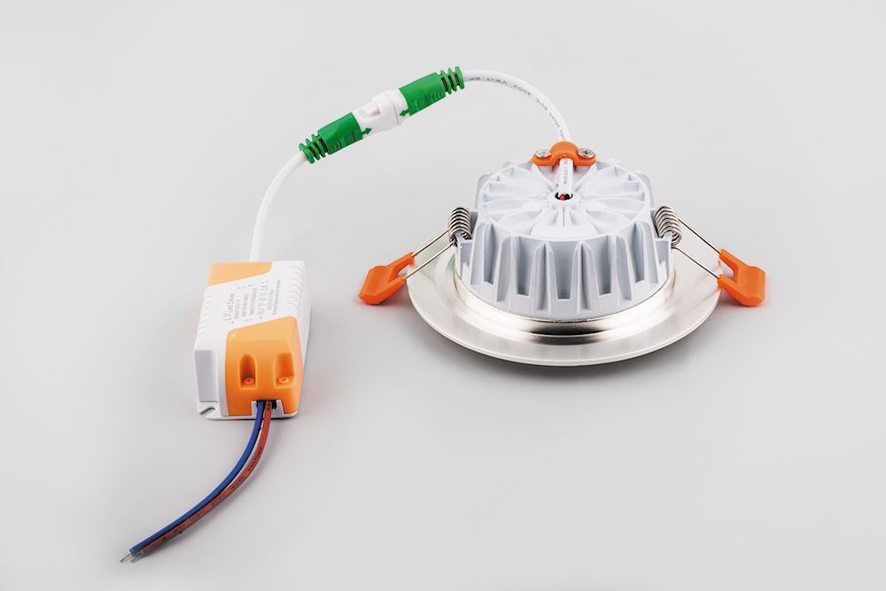 Светодиодный светильник Feron AL612 встраиваемый 7W 4000K золотистый