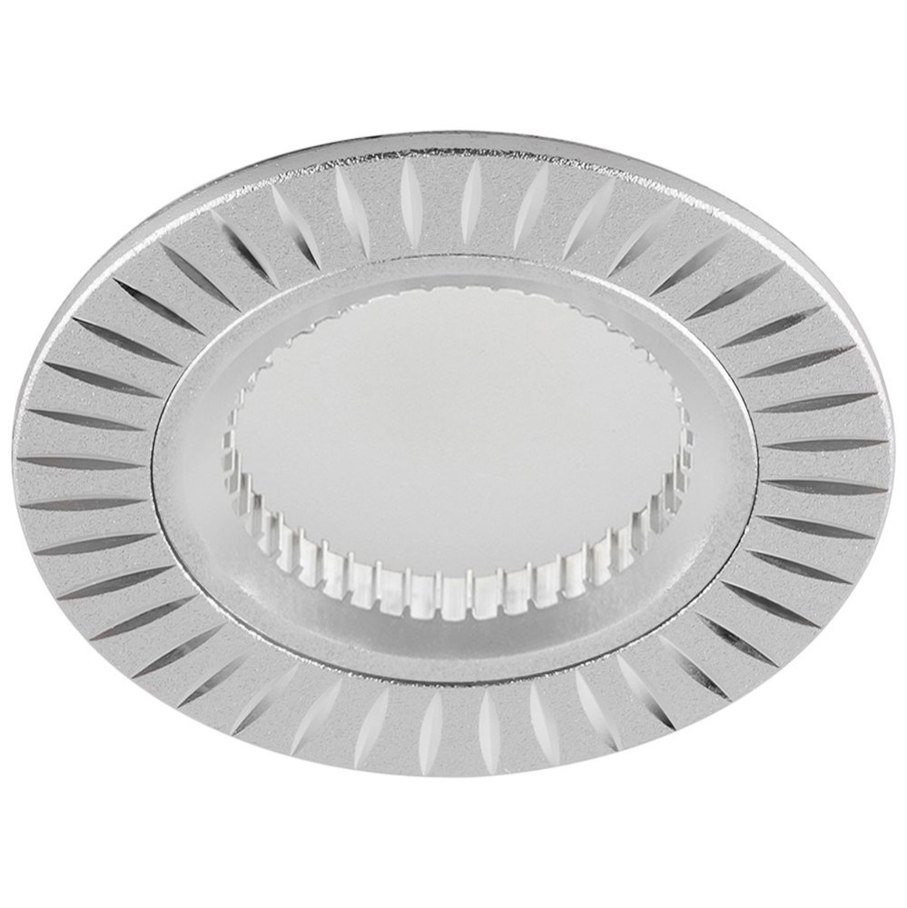 Светильник встраиваемый Feron GS-M394 потолочный MR16 G5.3 серебристый