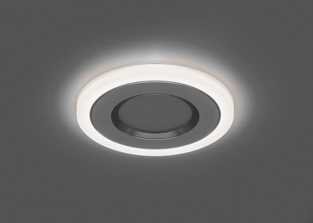 Светодиодный светильник Feron AL2770 встраиваемый 9W 4000K и подсветка 4000К белый