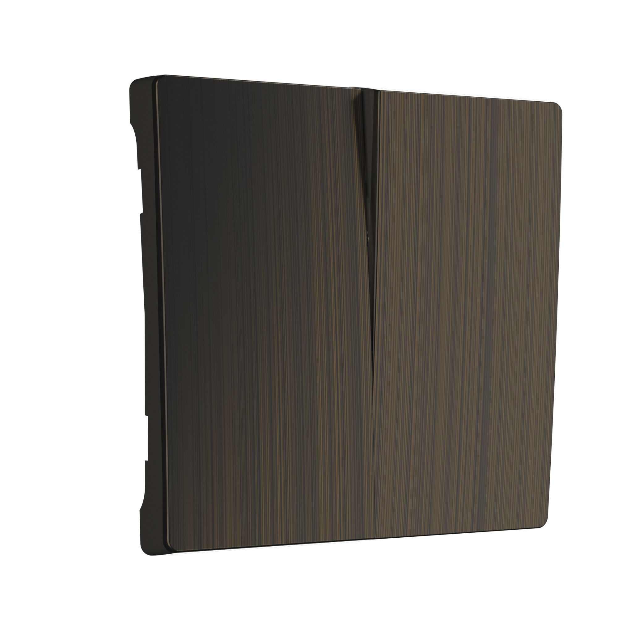 Набор клавиш для выключателя двухклавишного WERKEL (бронзовый) WL12-SW-2G-CP / W1129012 / a037208