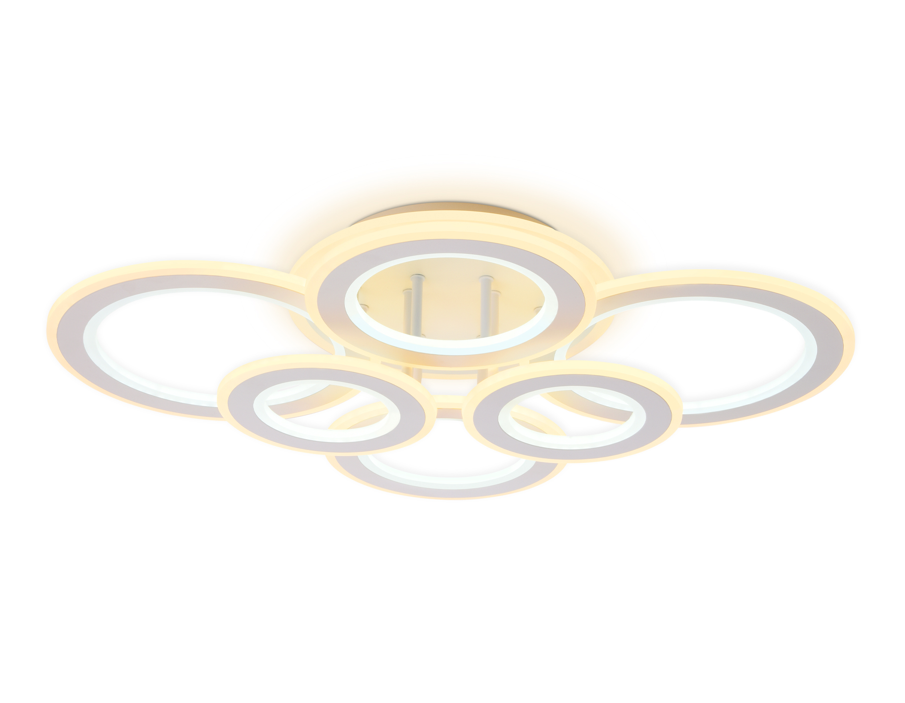 Потолочный светодиодный светильник с пультом Ambrella FA8808 WH белый 198W 700*540*150 (ПДУ РАДИО 2.4)