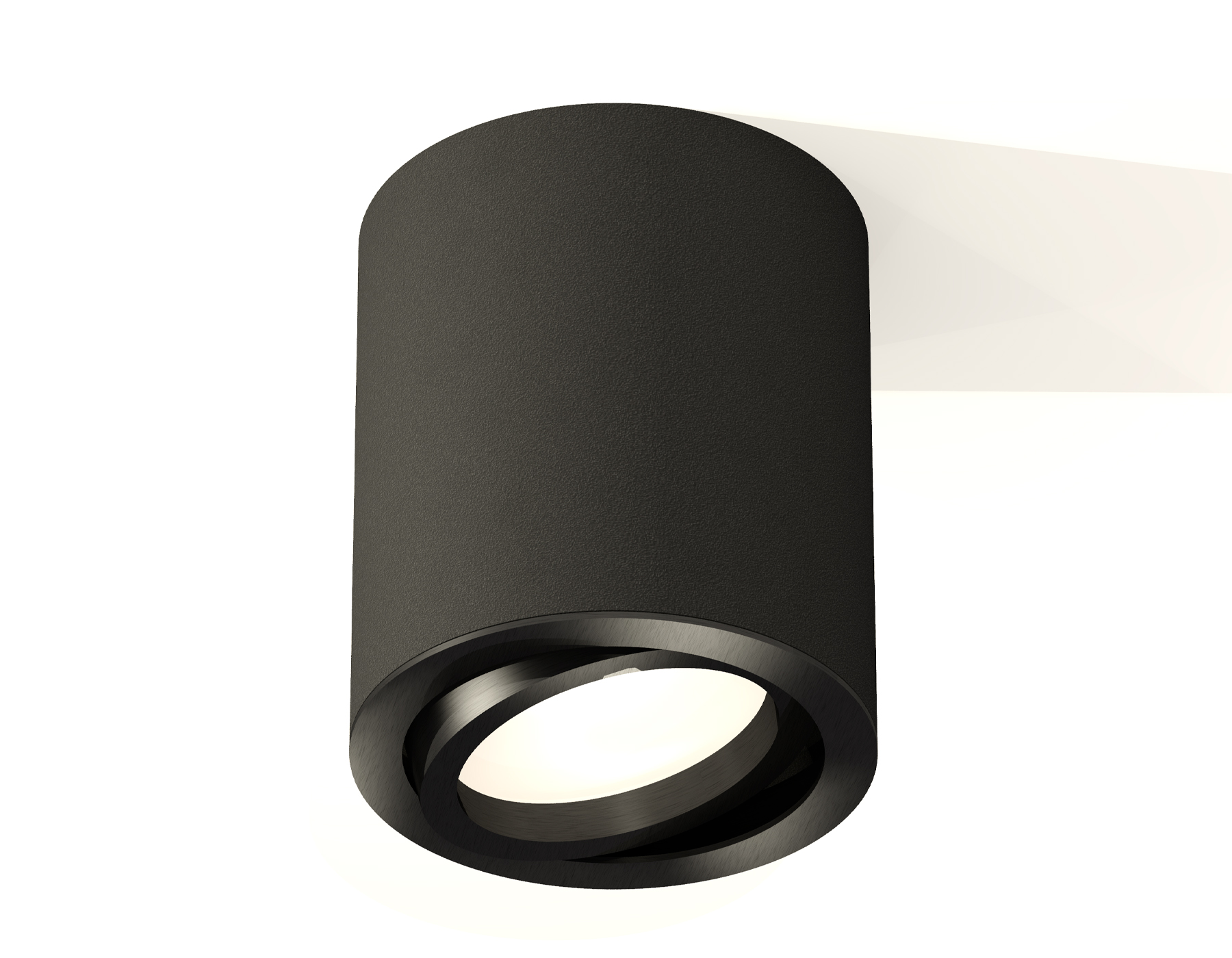 Накладной поворотный светильник XS7422001 SBK/PBK черный песок/черный матовый MR16 GU5.3 (C7422, N7002)