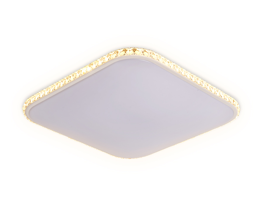 Потолочный светодиодный светильник Ambrella с пультом FF75 WH белый 48W+24W 400*400*60 (ПДУ ИК) Потолочный светодиодный светильник Ambrella с пультом FF75 WH белый 48W+24W 400*400*60 (ПДУ ИК)