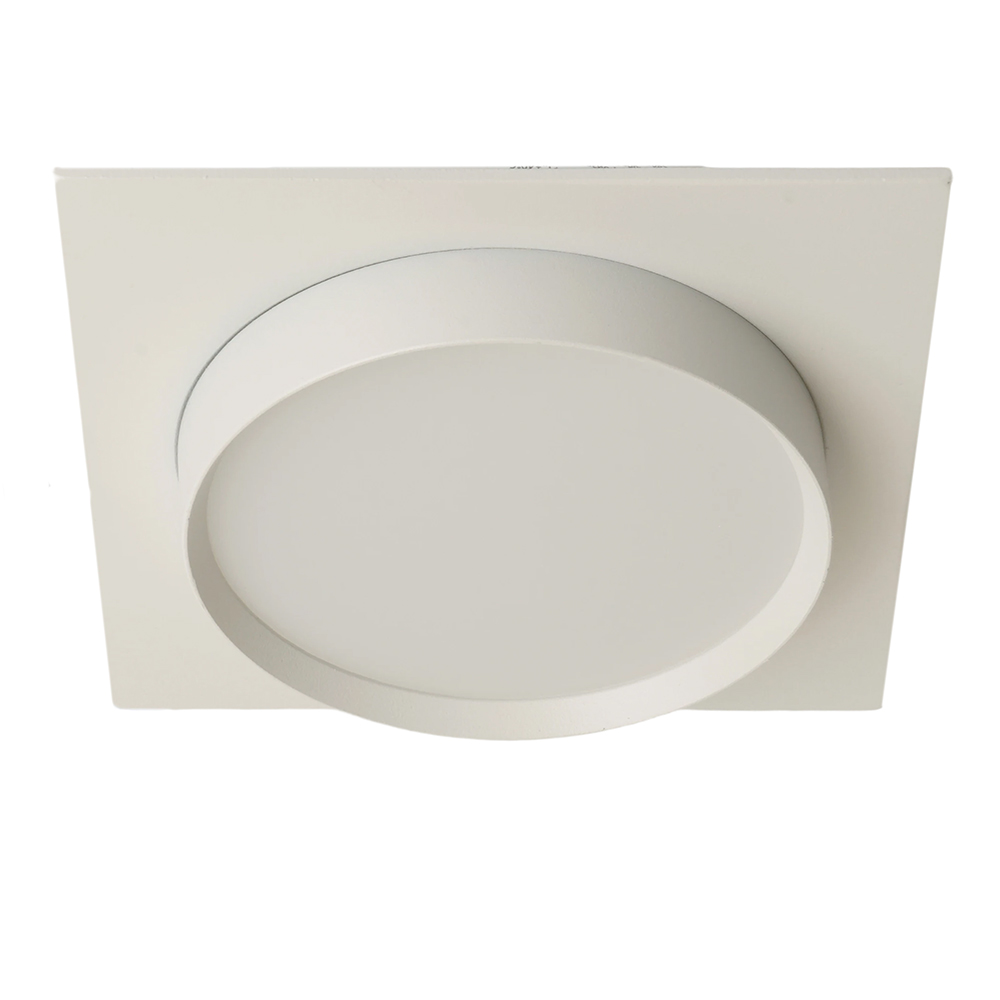 Светильник встраиваемый Feron DL506 потолочный GX53 белый квадрат