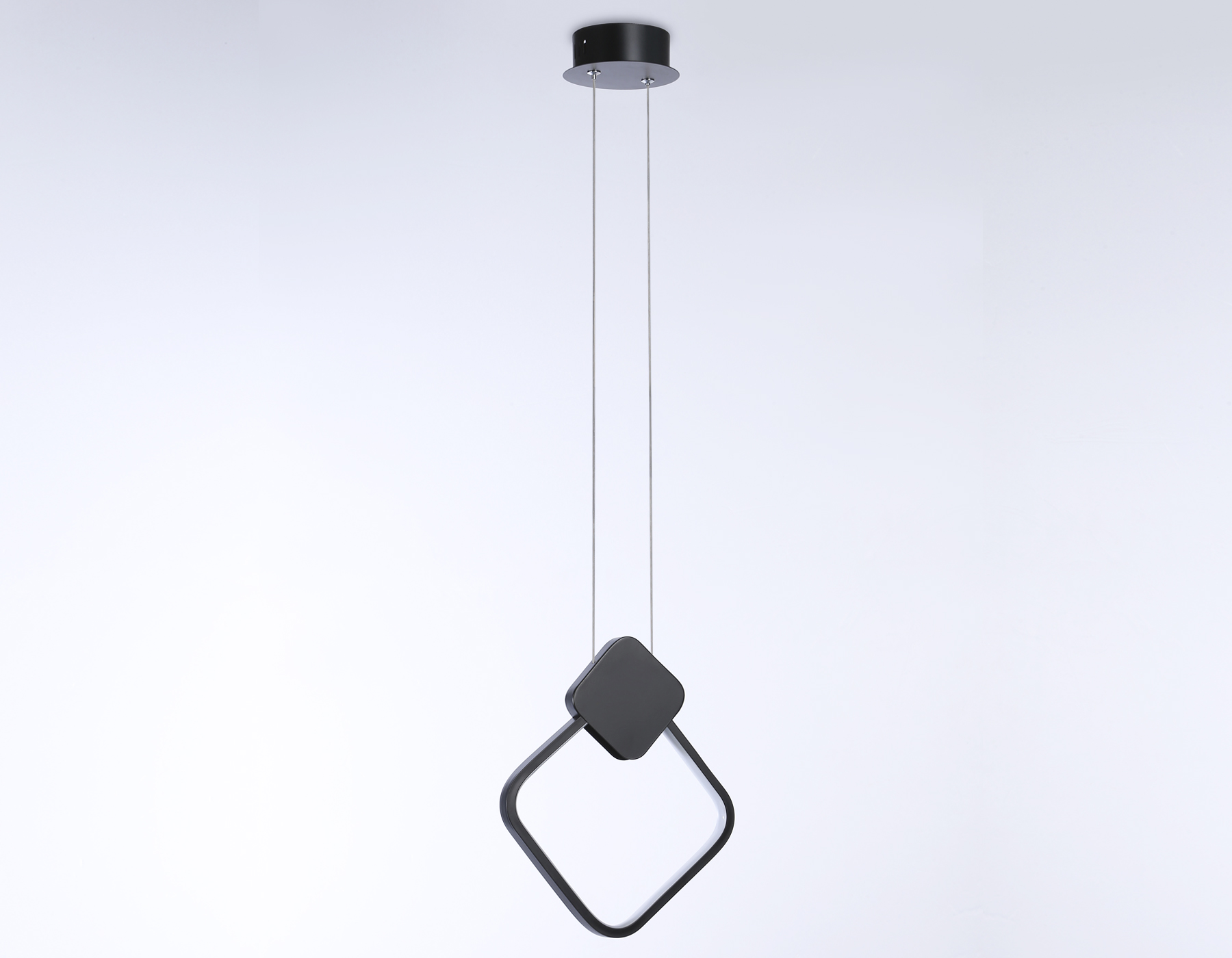 Подвесной LED светильник FL5256 BK черный 11W 4200K 252*20*1200 (без ПДУ)