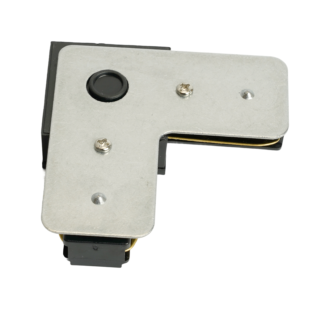 Коннектор угловой однофазный для шинопровода, черный, LD1021