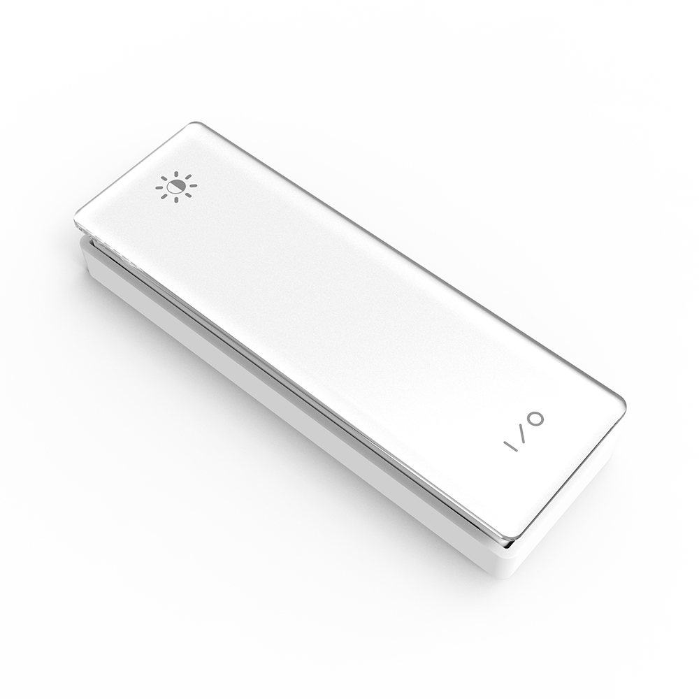 Выключатель беспроводной FERON TM84 SMART одноклавишный  на 2 направления, стекло, белый