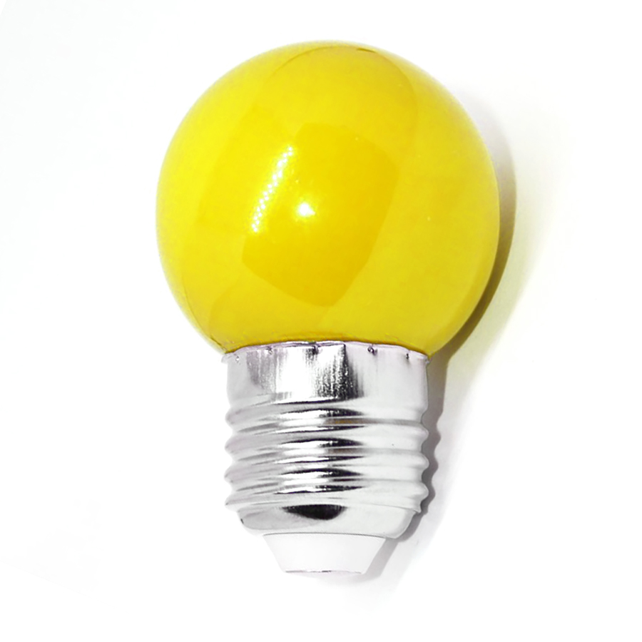 Лампа GLDEN-G45PB-5-230-E27 YELLOW