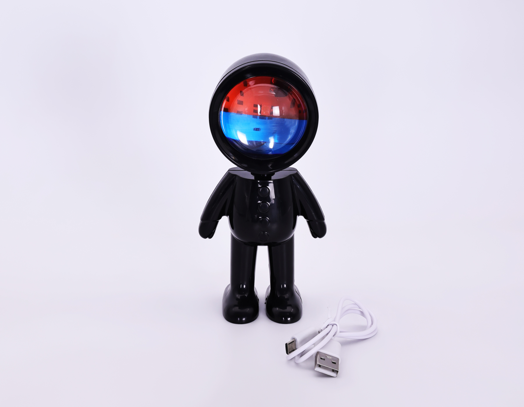 Настольный светильники Ambrella DE8227 BK черный LED Красный+Синий 3W