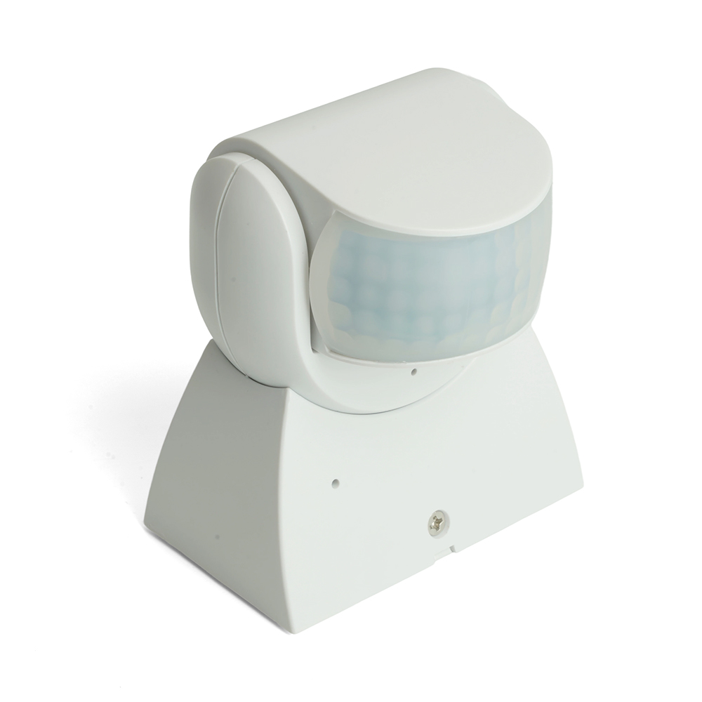 Датчик движения 1200W 12m 180° белый, SEN18