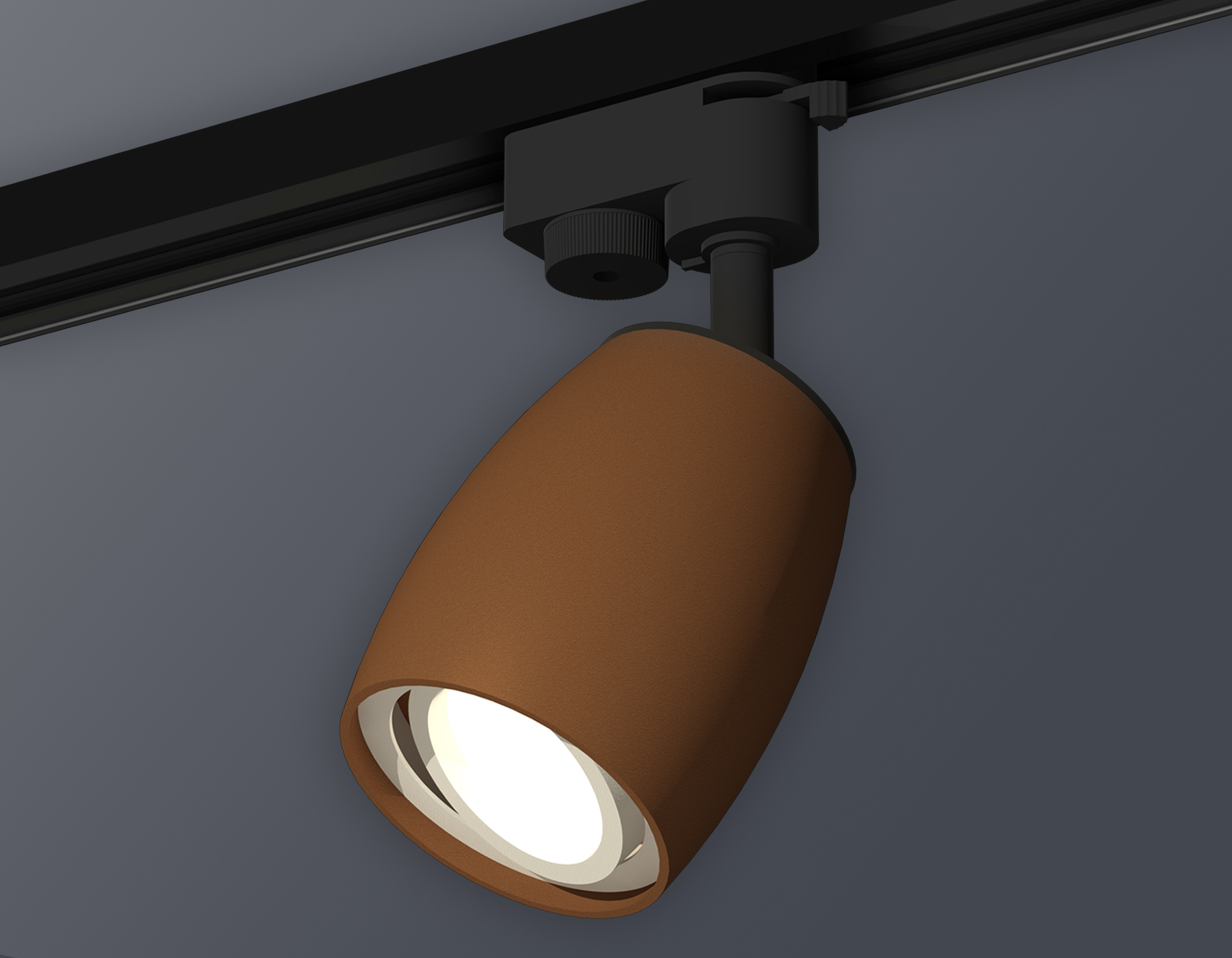 Комплект трекового светильника Ambrella XT1124001 SCF/SWH кофе песок/белый песок MR16 GU5.3 (A2521, C1124, N7001)