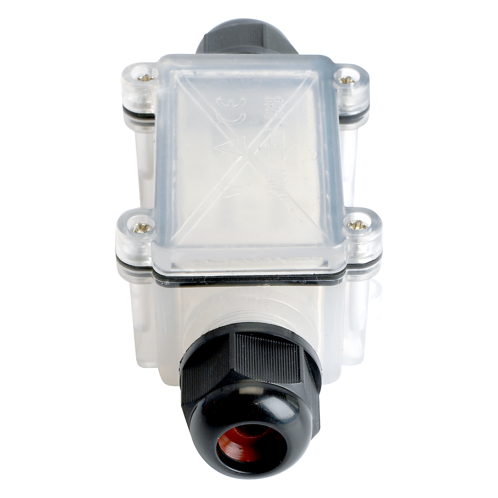 Коробка распределительная  LD536 водонепроницаемая на 2 выхода, 450V, 115х53х36, прозрачный