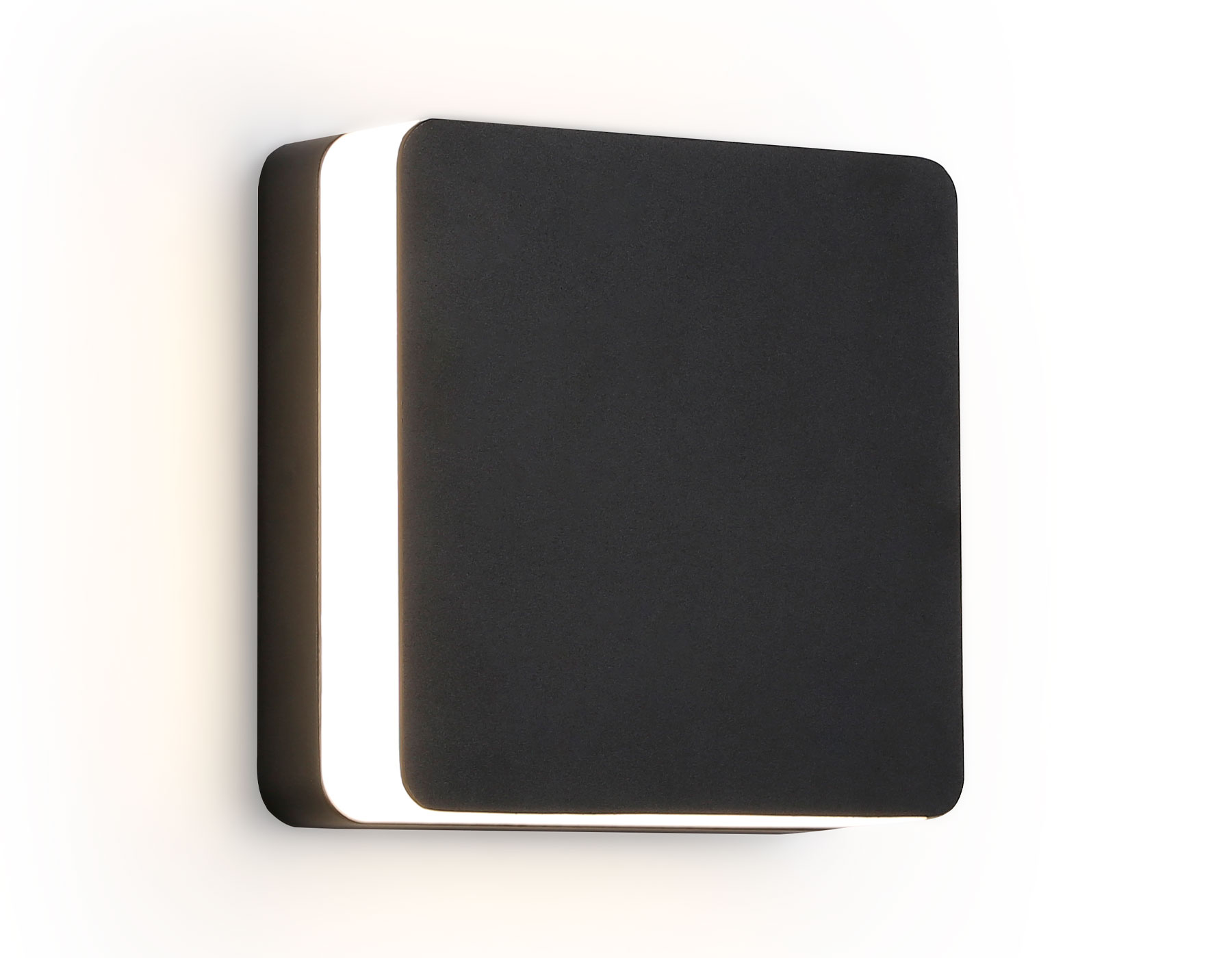 Уличный настенный LED светильник Ambrella ST4545 BK черный LED 4200K 11W IP54 155*155*54