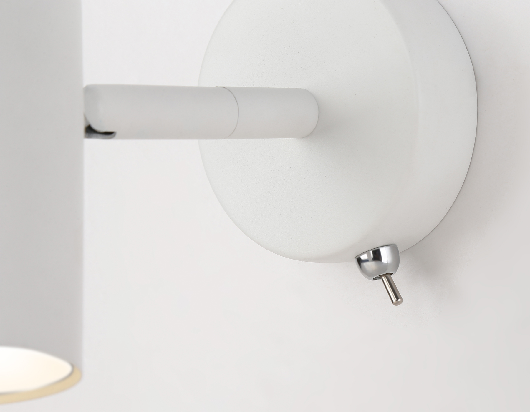 Настенный светильник с выключателем Ambrella TA13182 WH белый GU10 max 12W D60*L120*H150