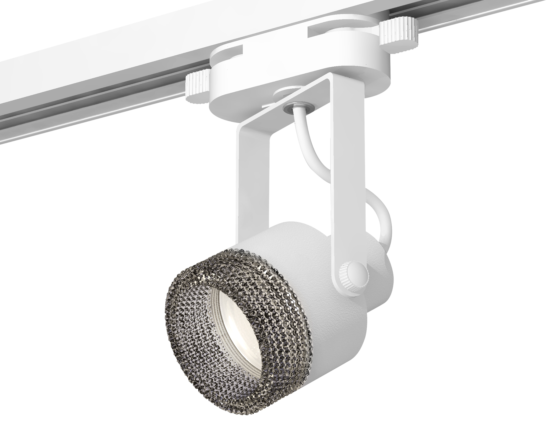 Трековый однофазный светильник XT6601061 WH/BK белый/тонированный MR16 GU10 (C6601, N6151)