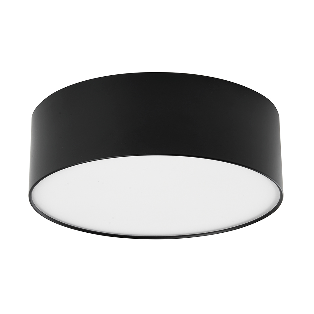 Светильник накладной со светодиодами 28W, 1960Lm, черный (4000К), AL200 “Simple matte” Светильник накладной со светодиодами 28W, 1960Lm, черный (4000К), AL200 “Simple matte”