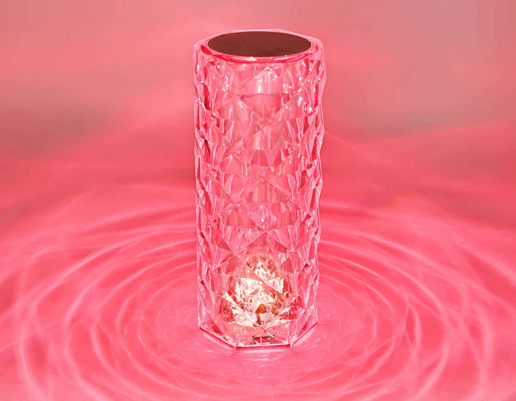 Настольный светильники Ambrella DE8021 CL прозрачный LED RGB 3W