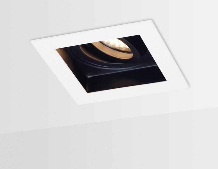 Встраиваемый светильник Ambrella Techno TN181 WH/BK белый/черный