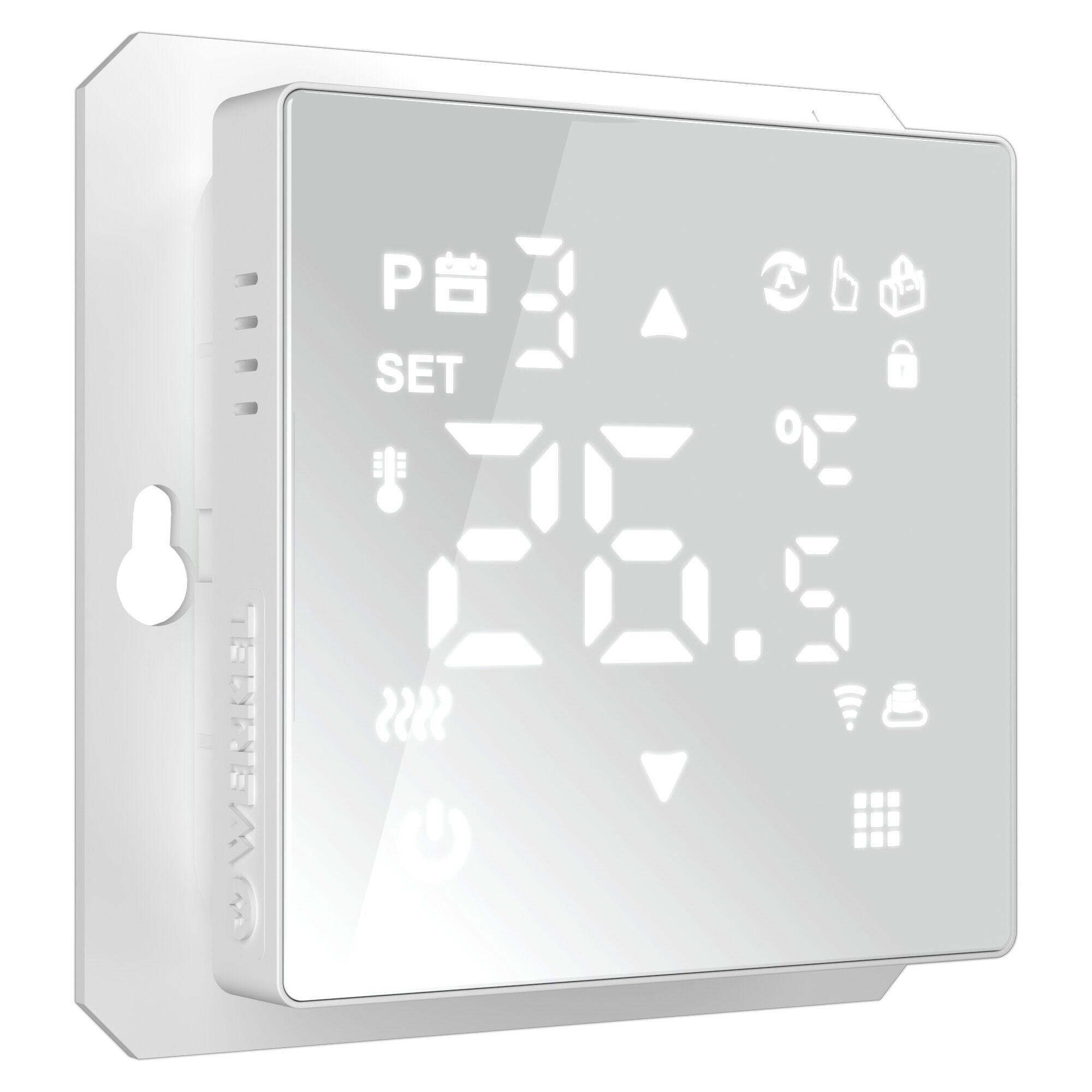 Сенсорный терморегулятор для теплого пола Wi-Fi WERKEL (белый) W1151201