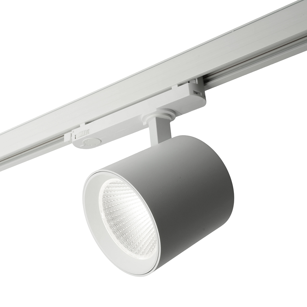 Светодиодный светильник Feron TR Reflex трековый на шинопровод 40W, 3500 Lm, 4000К, 36 градусов, белый, 3х фазный с функцией выбора мощности