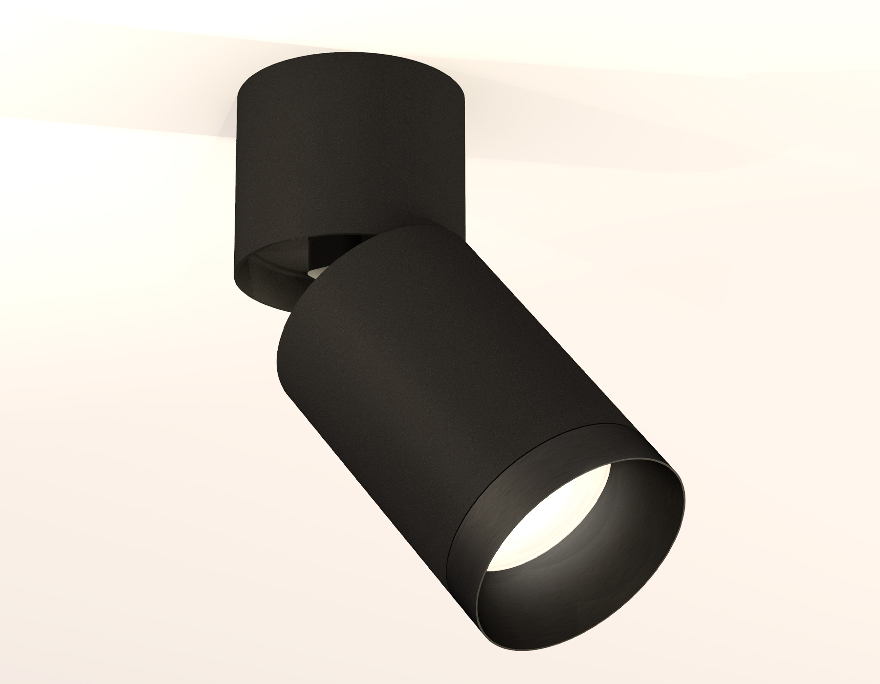 Накладной поворотный светильник XM6313041 SBK/BK/PBK черный песок/черный/черный полированный MR16 GU5.3 (A2221, C6313, N6131)