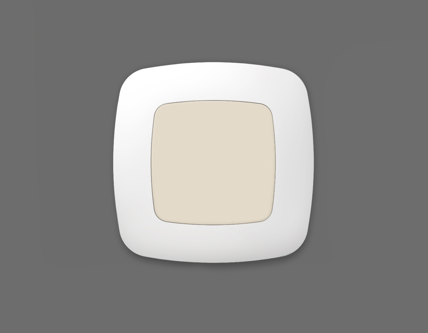 OP3360 Лицевая панель OMEGA (Бежевый матовый) заглушка для суппорта QUANT