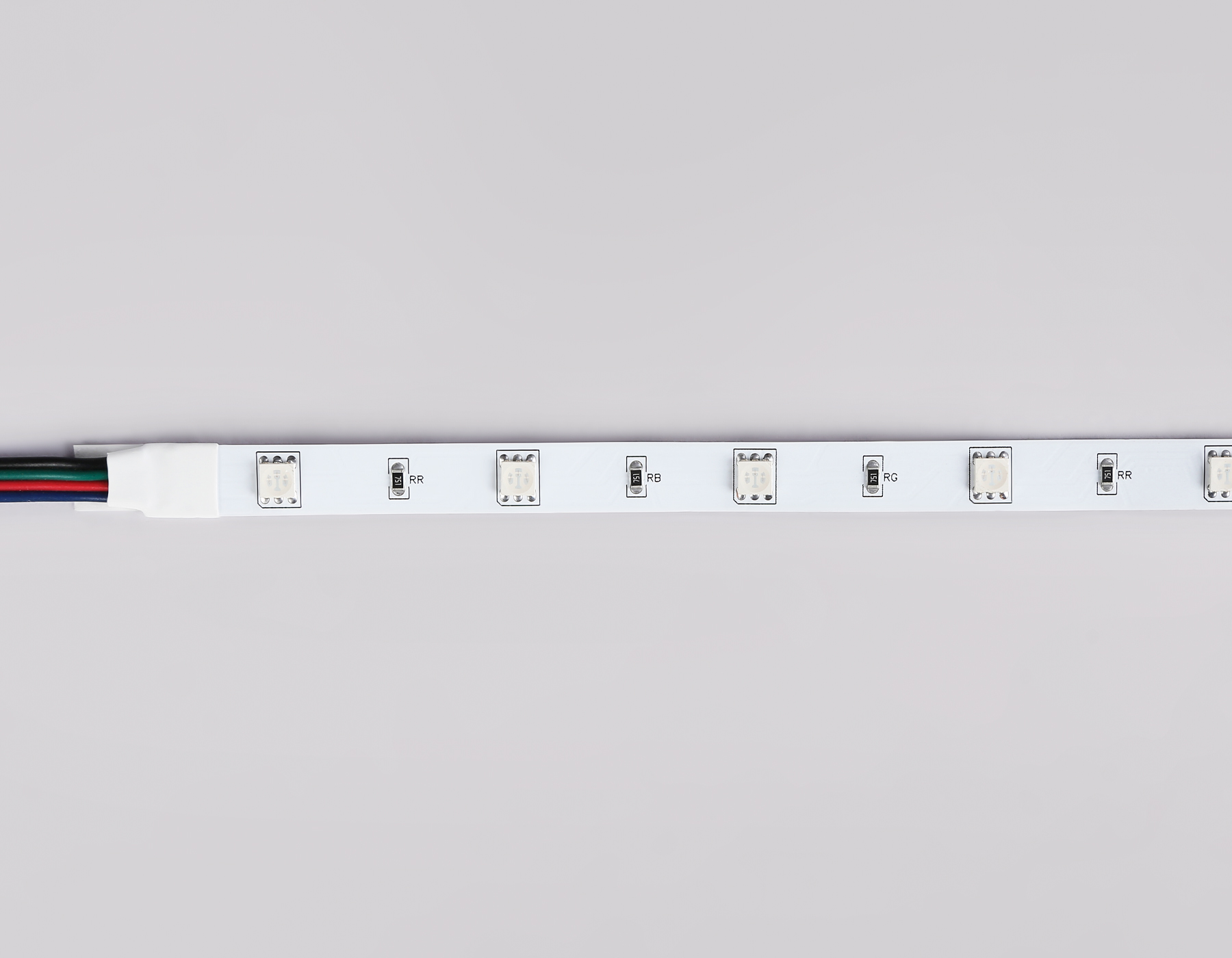 GS4301 5050 30Led/ 7.2W m/ 24V IP20 RGB/ 5000*10*1.87mm (4 конт.)
