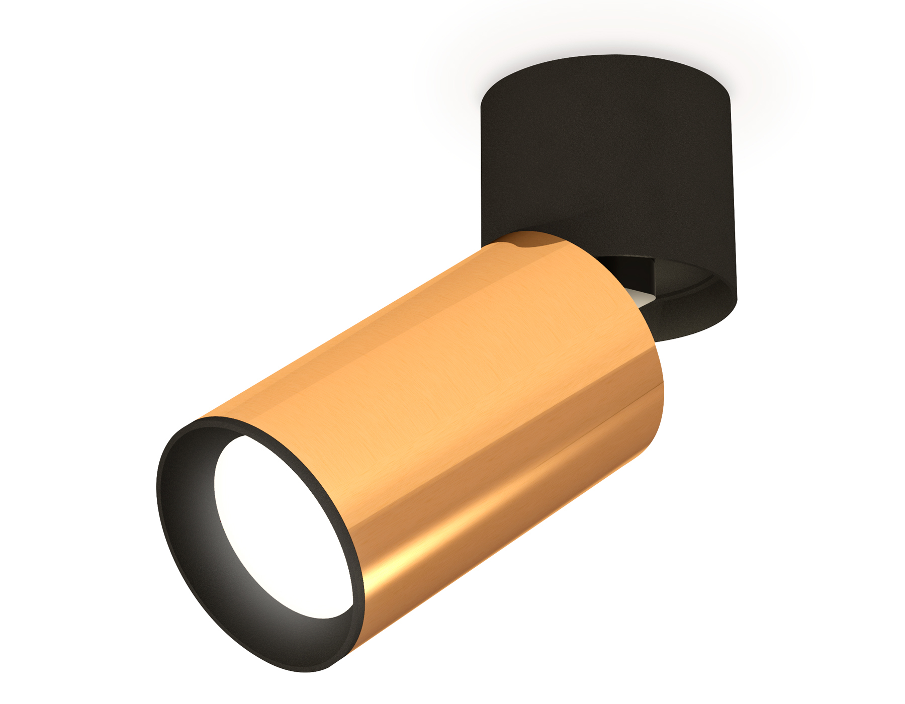 Накладной поворотный светильник XM6327040 PYG/BK/SBK золото желтое полированное/черный/черный песок (A2221, C6327, N6102)