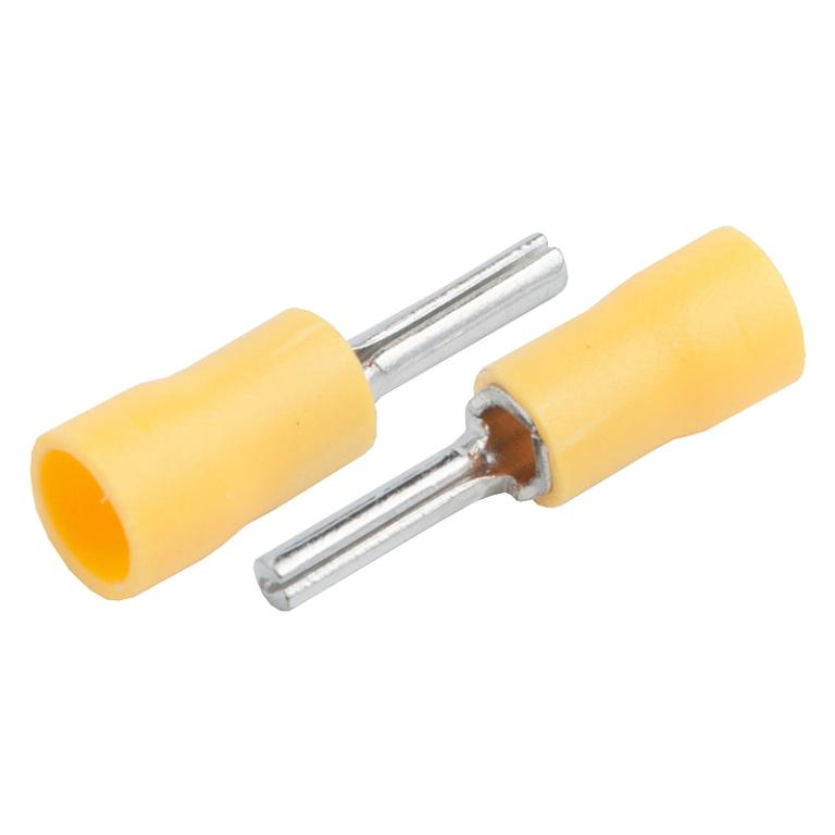 Наконечник НкИш (круглый штыревой) General GNPI-5,5-25,5 Желтый, 100 штук