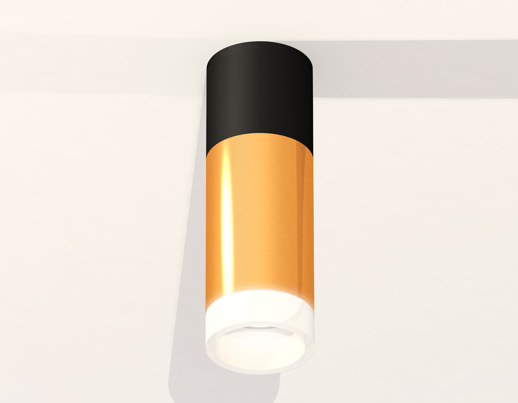 Накладной светильник XS6327042 PYG/SBK/FR золото желтое полированное/черный песок/белый матовый MR16 GU5.3